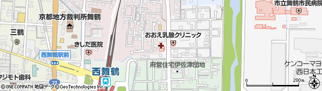 京都府舞鶴市倉谷400周辺の地図