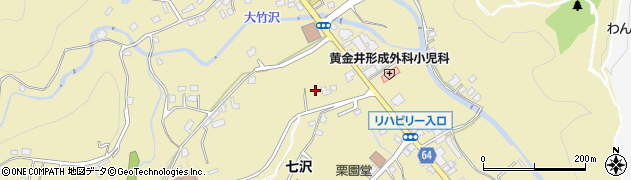 神奈川県厚木市七沢764周辺の地図