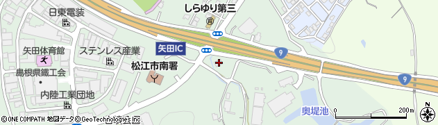 島根県松江市矢田町228周辺の地図