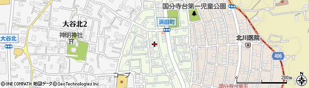 神奈川県海老名市浜田町11周辺の地図