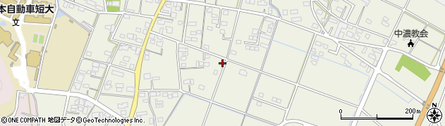 岐阜県坂祝町（加茂郡）黒岩周辺の地図