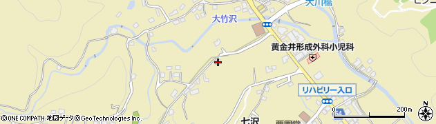 神奈川県厚木市七沢731周辺の地図