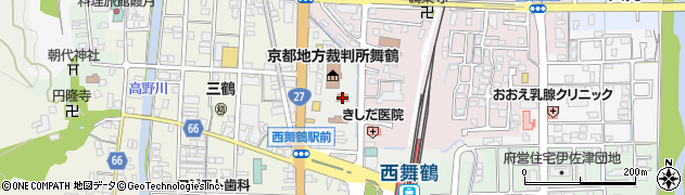 京都公安調査事務所　舞鶴駐在官室周辺の地図
