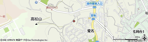 神奈川県厚木市愛名392周辺の地図