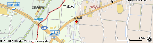 鳥取県米子市淀江町佐陀668周辺の地図