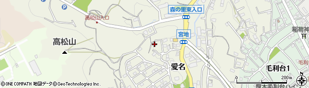 神奈川県厚木市愛名388周辺の地図