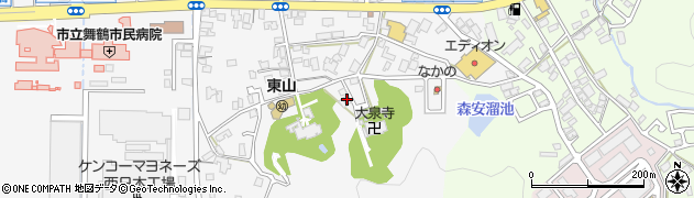 京都府舞鶴市倉谷967周辺の地図