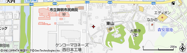 京都府舞鶴市倉谷872周辺の地図