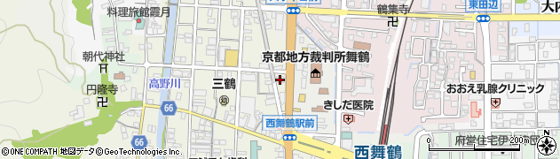 福邦銀行舞鶴支店周辺の地図