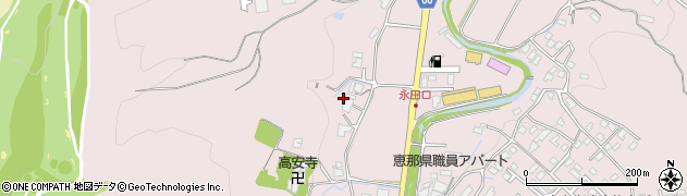 岐阜県恵那市長島町永田566周辺の地図