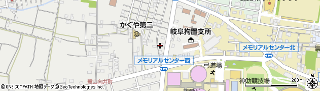 岐阜県岐阜市鷺山清洲町周辺の地図
