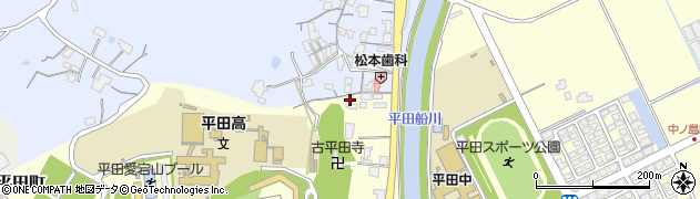 島根県出雲市平田町13周辺の地図