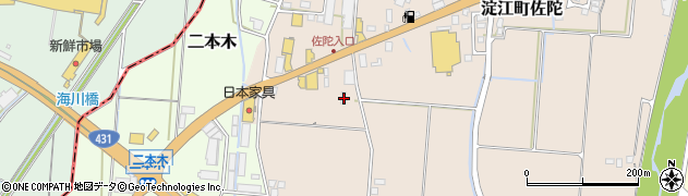 鳥取県米子市淀江町佐陀1763周辺の地図