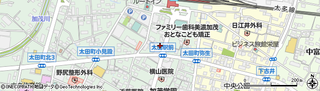 ＰＯＬＡ・ＴＨＥＢＥＡＵＴＹ　美濃加茂店周辺の地図