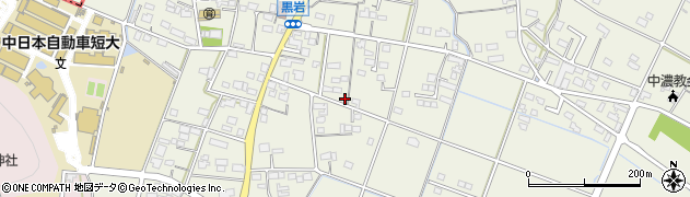 岐阜県加茂郡坂祝町黒岩349周辺の地図