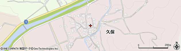 福井県おおい町（大飯郡）久保周辺の地図