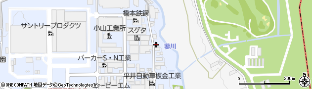 ゼブラ工業株式会社周辺の地図