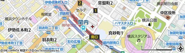 喫茶室ルノアール 横浜関内駅前店周辺の地図