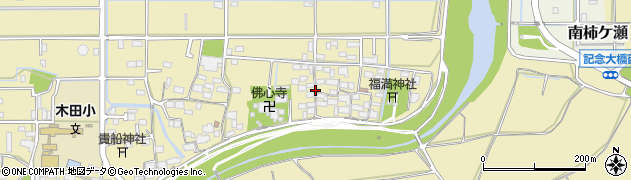 岐阜県岐阜市木田周辺の地図