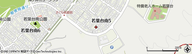 鳥取県鳥取市若葉台南5丁目周辺の地図