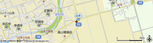 朝日警察官駐在所周辺の地図