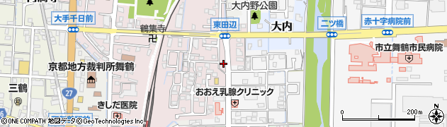 京都新聞　西舞鶴販売所周辺の地図