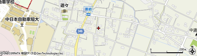 岐阜県加茂郡坂祝町黒岩351周辺の地図
