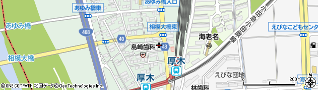 産経新聞 海老名・綾瀬西部周辺の地図