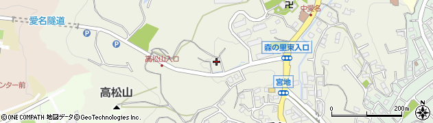 神奈川県厚木市愛名341周辺の地図