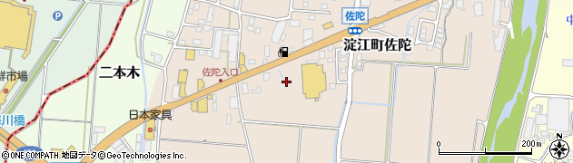 鳥取県米子市淀江町佐陀708周辺の地図