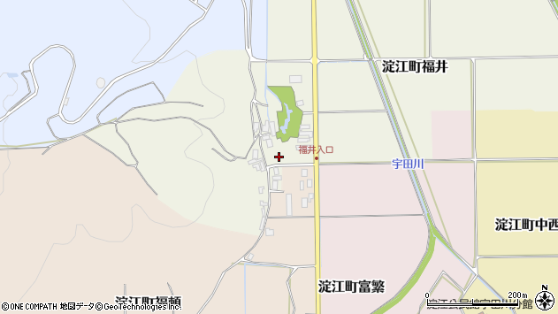 〒689-3416 鳥取県米子市淀江町福井の地図