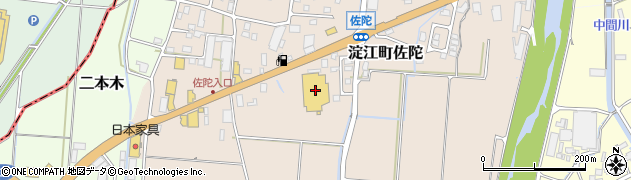 鳥取県米子市淀江町佐陀710周辺の地図