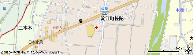 鳥取県米子市淀江町佐陀719-11周辺の地図