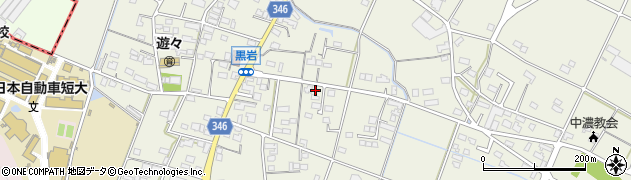 岐阜県加茂郡坂祝町黒岩345周辺の地図