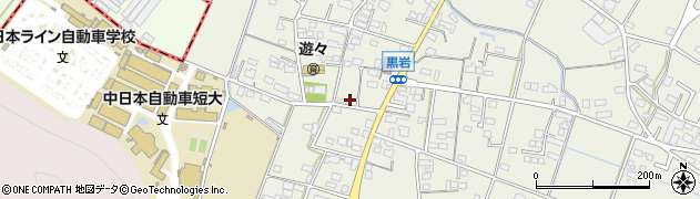 岐阜県加茂郡坂祝町黒岩606周辺の地図