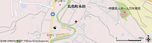 岐阜県恵那市長島町永田402周辺の地図