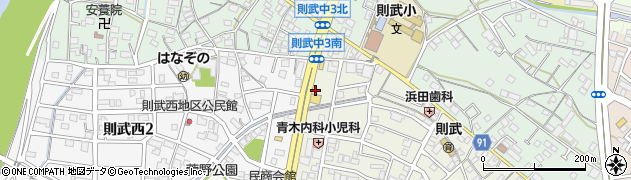 餃子の王将 岐阜則武店周辺の地図