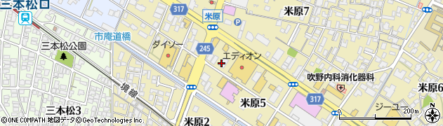 エディオン米子サービスステーション周辺の地図