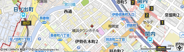 神奈川県横浜市中区福富町（東通）周辺の地図