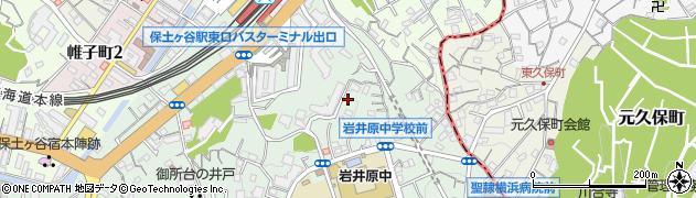 岩井町第六公園周辺の地図