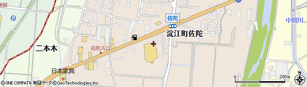 鳥取県米子市淀江町佐陀709周辺の地図