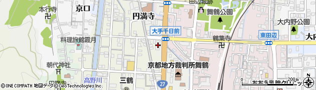 京都北都信用金庫舞鶴中央支店周辺の地図