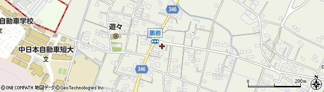 岐阜県加茂郡坂祝町黒岩355周辺の地図