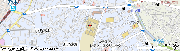 松江市立乃木小学校周辺の地図