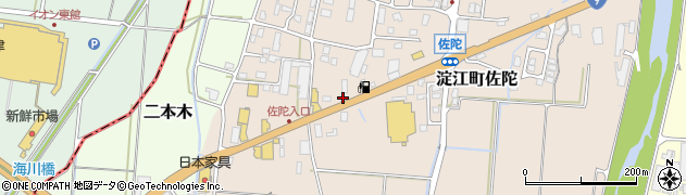 鳥取県米子市淀江町佐陀702周辺の地図