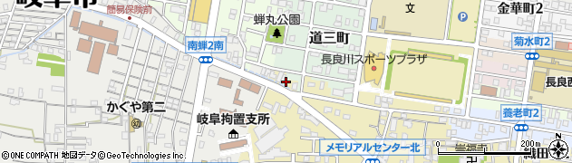 岐阜県岐阜市長良福光2507周辺の地図