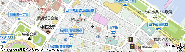 公明党神奈川県本部周辺の地図