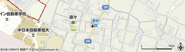 岐阜県加茂郡坂祝町黒岩822周辺の地図