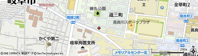 岐阜県岐阜市長良福光2510周辺の地図