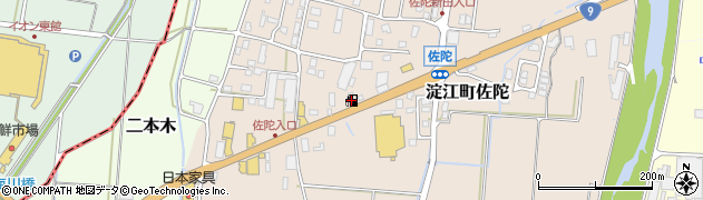 鳥取県米子市淀江町佐陀712周辺の地図